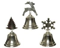 Tafelbel met aluminium zilver Tafelbel met aluminium zilver