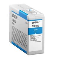 Epson inktpatroon cyaan T 850 80 ml T 8502 - thumbnail