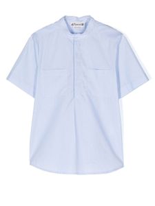 Bonpoint chemise Cillian à manches courtes - Bleu