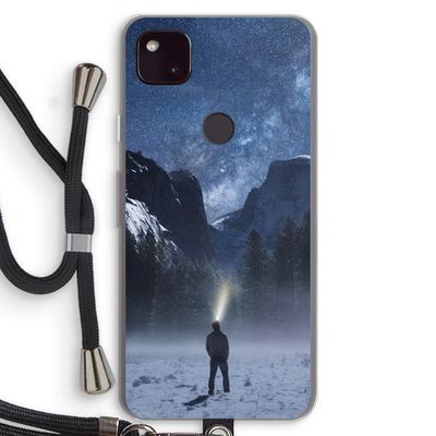 Wanderlust: Pixel 4a 5G Transparant Hoesje met koord