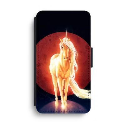 Last Unicorn: iPhone XS Max Flip Hoesje