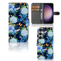 Telefoonhoesje met Pasjes voor Samsung Galaxy S24 Plus IJsvogel - thumbnail