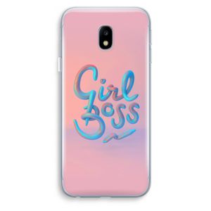 Girl boss: Samsung Galaxy J3 (2017) Transparant Hoesje