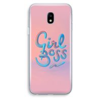 Girl boss: Samsung Galaxy J3 (2017) Transparant Hoesje