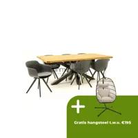 Tuinset Solid met Spectral 200cm tafel