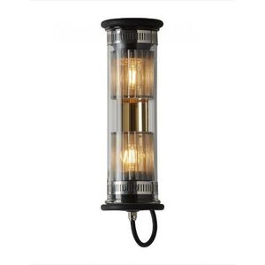 DCW Editions In The Tube 100-350 Wandlamp - Goud - Zilveren mesh - Zwarte stop