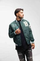 Ballin Varsity Jas Heren Groen - Maat S - Kleur: Groen | Soccerfanshop