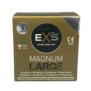 EXS Magnum Large Condooms (60mm) 3 stuks