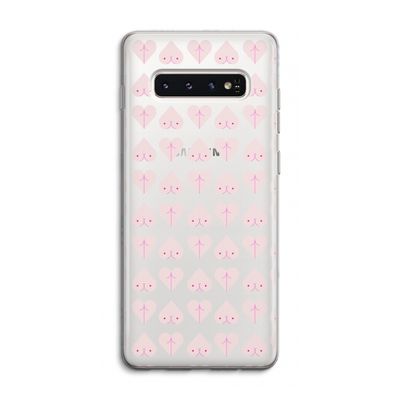 Ass 'n Titties: Samsung Galaxy S10 4G Transparant Hoesje