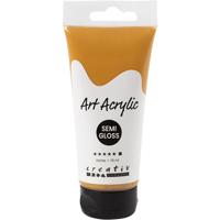 Creativ Company Pigment art acrylverf ochre geel, 75ml