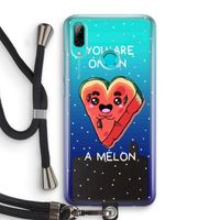 One In A Melon: Huawei P Smart (2019) Transparant Hoesje met koord