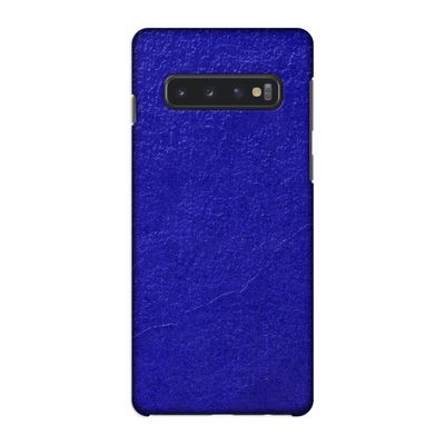 Majorelle Blue: Samsung Galaxy S10 4G Volledig Geprint Hoesje