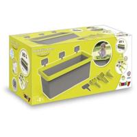 Smoby Jardinere Eden Garned 20L: Shovel + Rake + Plant + 4 borden