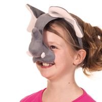 Olifant masker met geluid