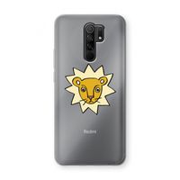 Kleine leeuw: Xiaomi Redmi 9 Transparant Hoesje