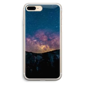 Travel to space: iPhone 7 Plus Transparant Hoesje