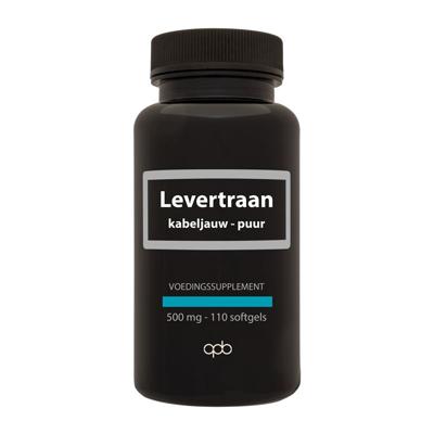 Apb Holland Levertraan kabeljauw puur 500mg