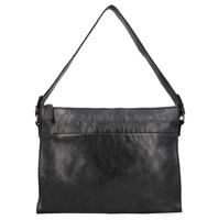 Vilenca Leren Handtas /Schoudertas Noëlle Zwart