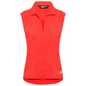 The North Face W Inlux S/L Top Dames Hemd Juicy Red Dark M