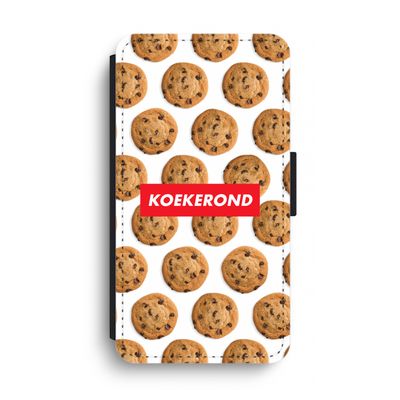 Koekerond: iPhone XS Max Flip Hoesje