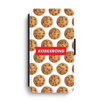Koekerond: iPhone XS Max Flip Hoesje