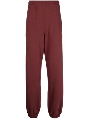 Off-White pantalon de jogging en coton à logo imprimé - Bleu