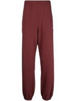 Off-White pantalon de jogging en coton à logo imprimé - Bleu