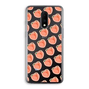 Just peachy: OnePlus 7 Transparant Hoesje