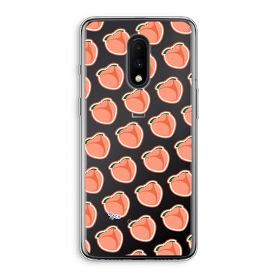 Just peachy: OnePlus 7 Transparant Hoesje