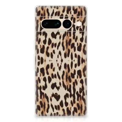 Google Pixel 7 Pro | TPU Hoesje | Leopard