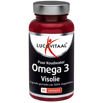 Lucovitaal Omega-3 Koudwater Visolie 50Capsules