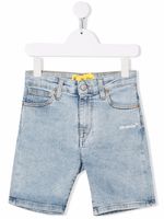 Off-White Kids short en jean - Bleu - thumbnail