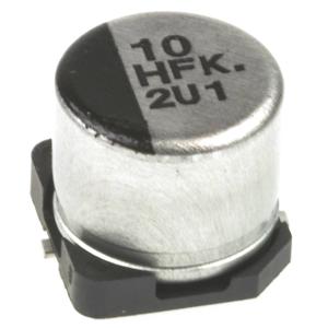 Panasonic Elektrolytische condensator SMD 10 µF 50 V 20 % (Ø) 6.3 mm 1 stuk(s)