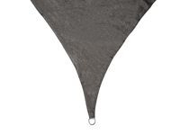 Perel schaduwdoek driehoekig 3,6 meter polyester antraciet - thumbnail