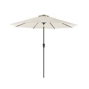 Opvouwbare parasol met zwengel zonder standaard, beige / 2,7 M