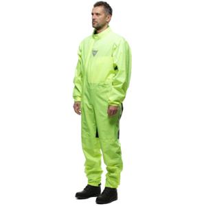 DAINESE Ultralight Rain Suit, Motorregenpak, Fluo Geel