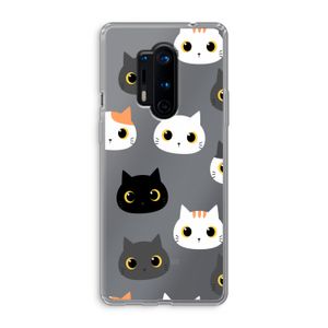 Katten: OnePlus 8 Pro Transparant Hoesje