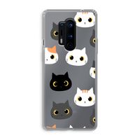 Katten: OnePlus 8 Pro Transparant Hoesje