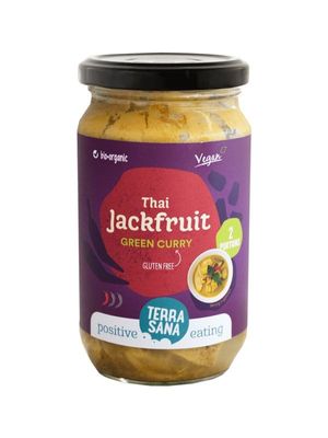 Terrasana Thaise groene curry jackfruit bio (350 gr)