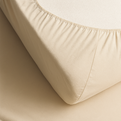 Hoeslaken Katoen Flanel 180x210 Cm Zacht Fresh And Co - Dekbed-Discounter.nl