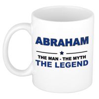 Abraham The man, The myth the legend cadeau koffie mok / thee beker 300 ml   -