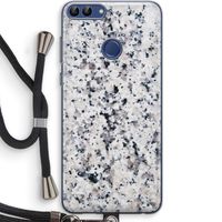 Gespikkelde marmer: Huawei P Smart (2018) Transparant Hoesje met koord