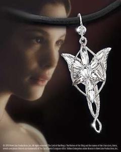 Lord Of The Rings: Mini Evenstar Pendant Of Arwen