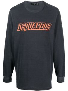 DSQUARED2 sweat à logo imprimé - Gris