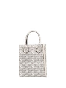 Moreau sac cabas Suite Junior en cuir - Blanc