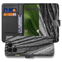 Fairphone 6 | High-Quality Premium | Bookcase | Hoesje with Boomschors Grijs Rustiek Design