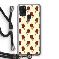 Yummy: Samsung Galaxy A21s Transparant Hoesje met koord