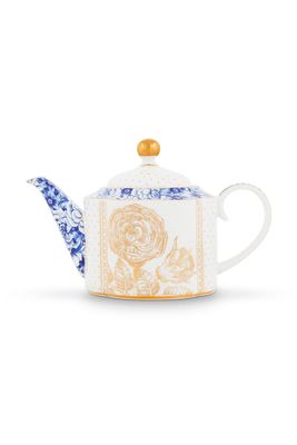 Pip Studio Royal White Theepot Klein