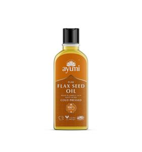 Pure flax seed oil cold pressed