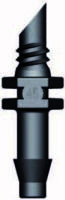Hulpstukje voor 4MM luchtslang recht 4mm tule x M4 draad
